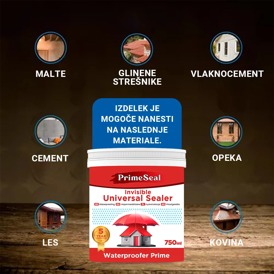 PrimeSeal | Priehľadný hydroizolant