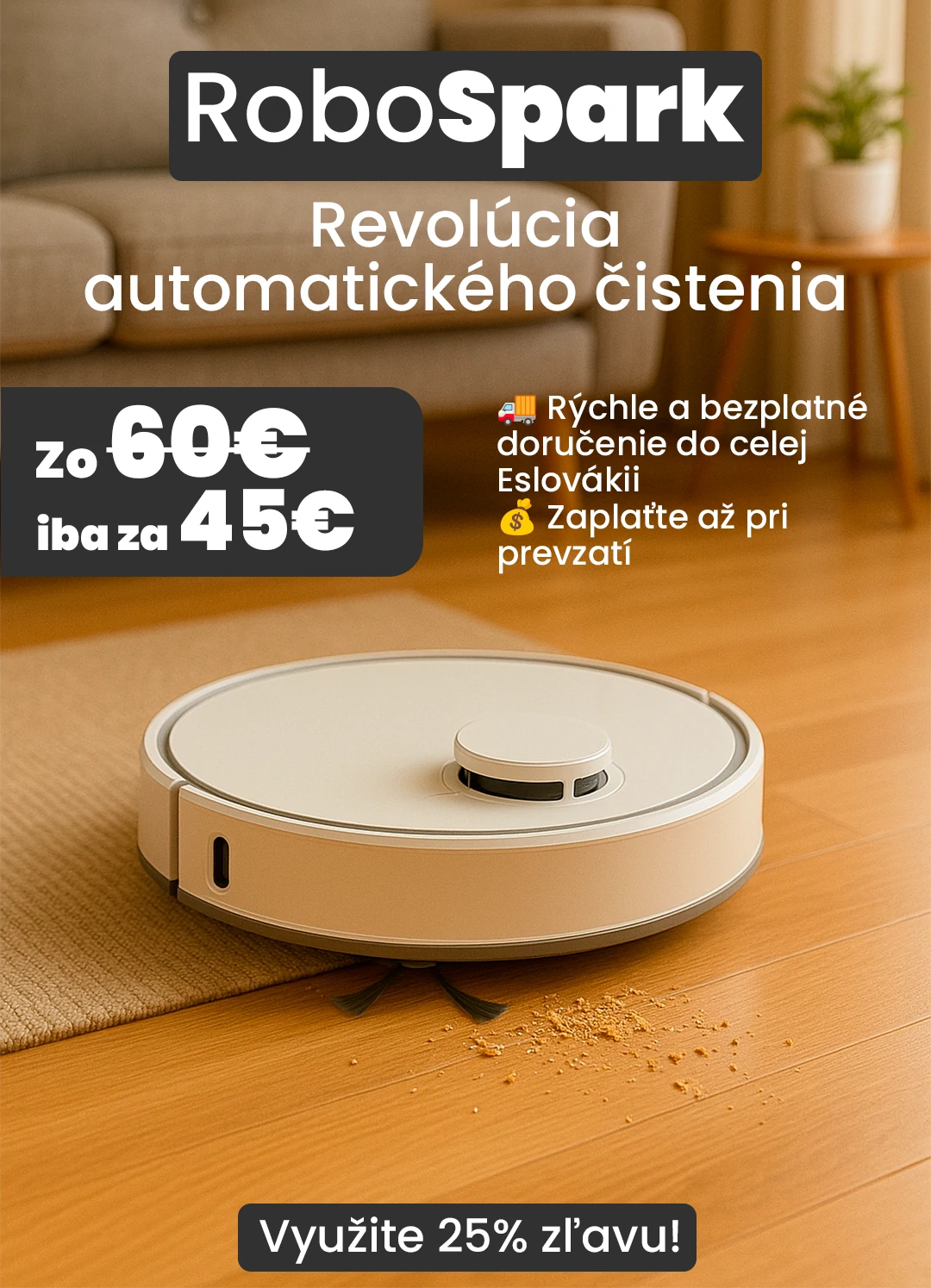 Revolucija samodejnega čiščenja - RoboSpark